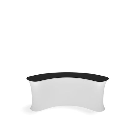 InfoDesk Counter - Concave Curved 7'W - Blitz Sign & Displays