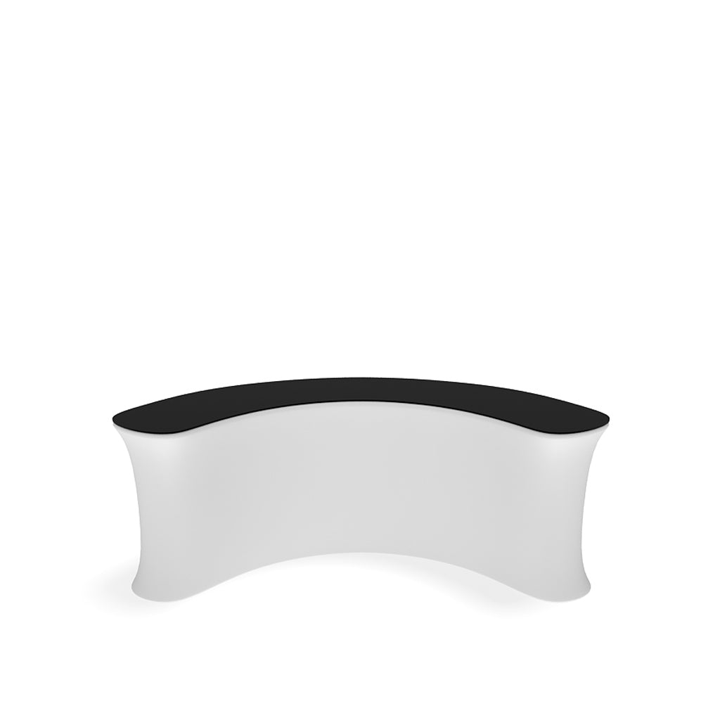 InfoDesk Counter - Concave Curved 9'W - Blitz Sign & Displays