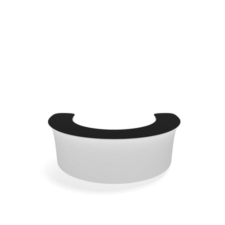 InfoDesk Counter Convex Curved 10'W - Blitz Sign & Displays