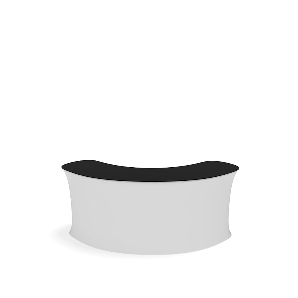 InfoDesk Counter - Convex Curved 7'W - Blitz Sign & Displays