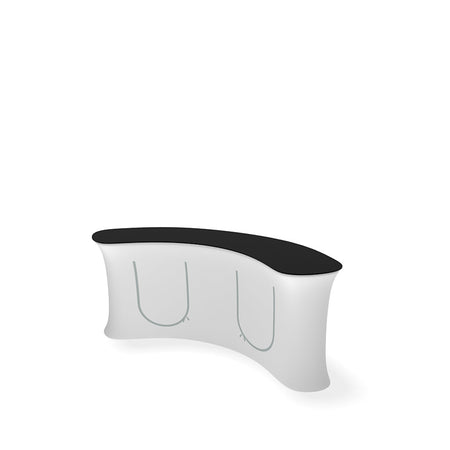 InfoDesk Counter - Convex Curved 7'W - Blitz Sign & Displays