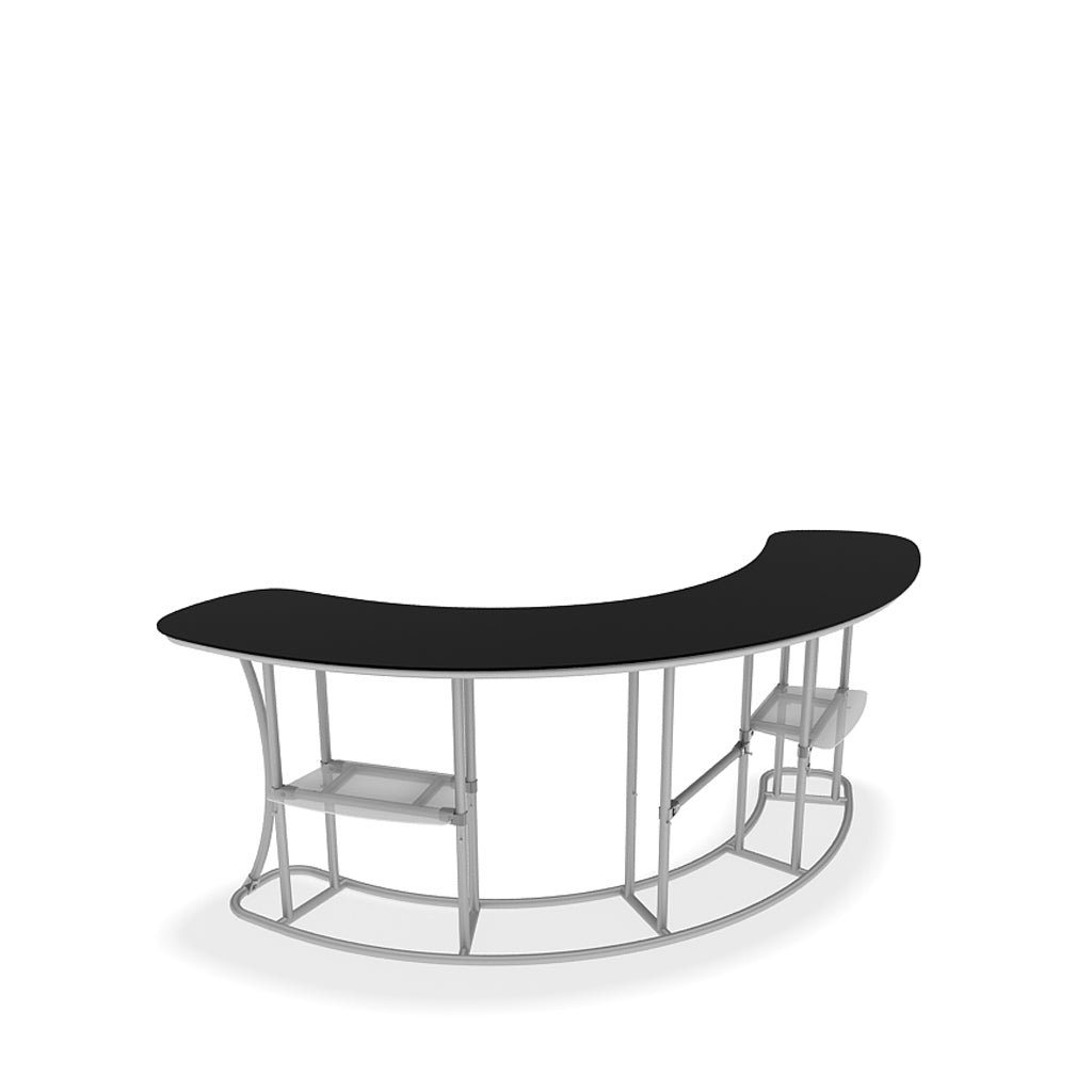 InfoDesk Counter - Convex Curved 9'W - Blitz Sign & Displays