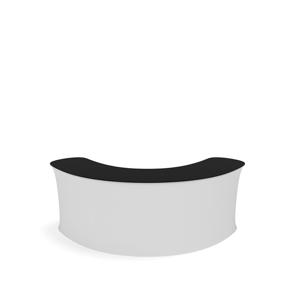 InfoDesk Counter - Convex Curved 9'W - Blitz Sign & Displays