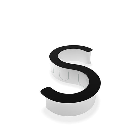 InfoDesk Counter - S - Shaped 18'W - Blitz Sign & Displays