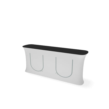 InfoDesk Counter - Straight 8'W - Blitz Sign & Displays