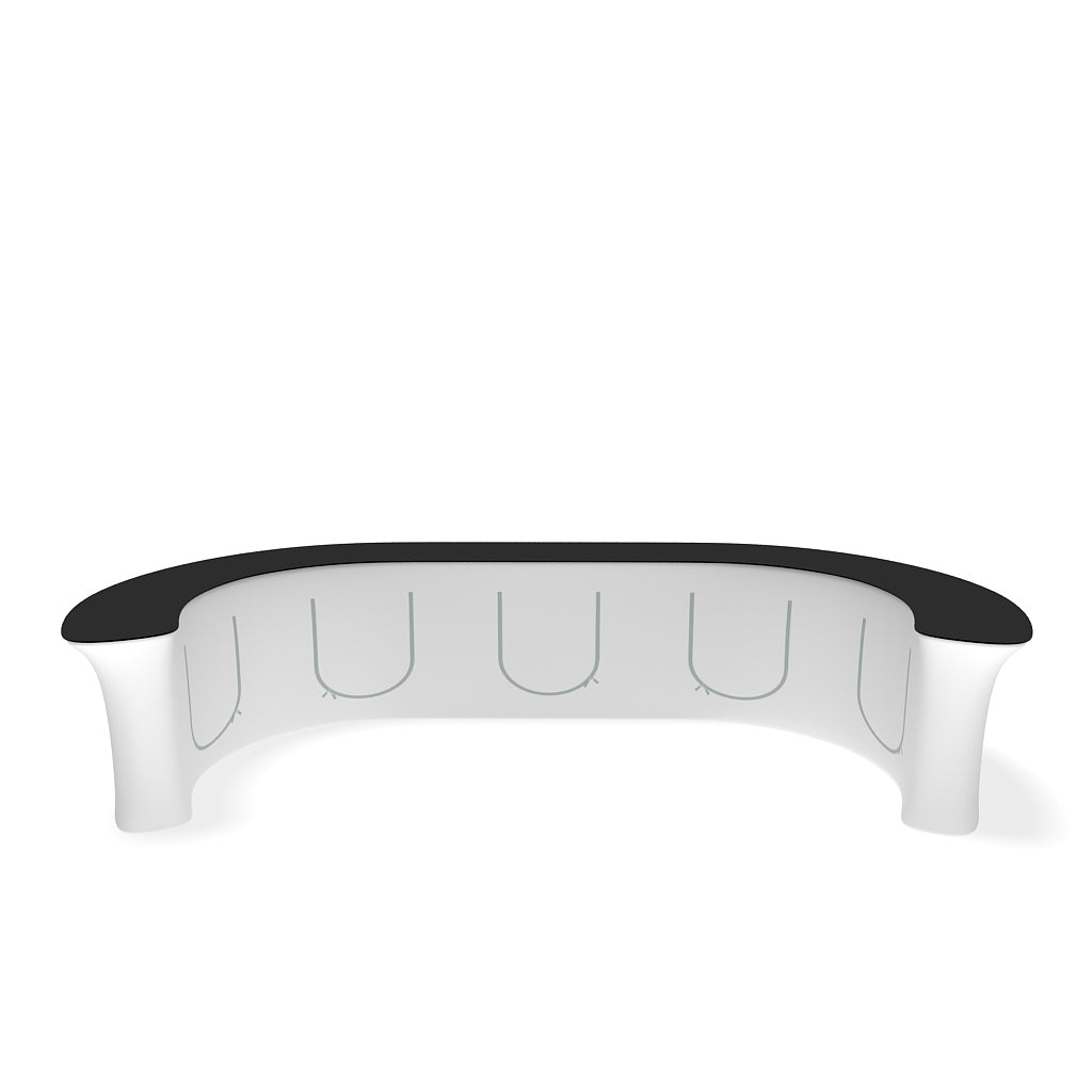 InfoDesk Counter - Wide U Shaped - Blitz Sign & Displays