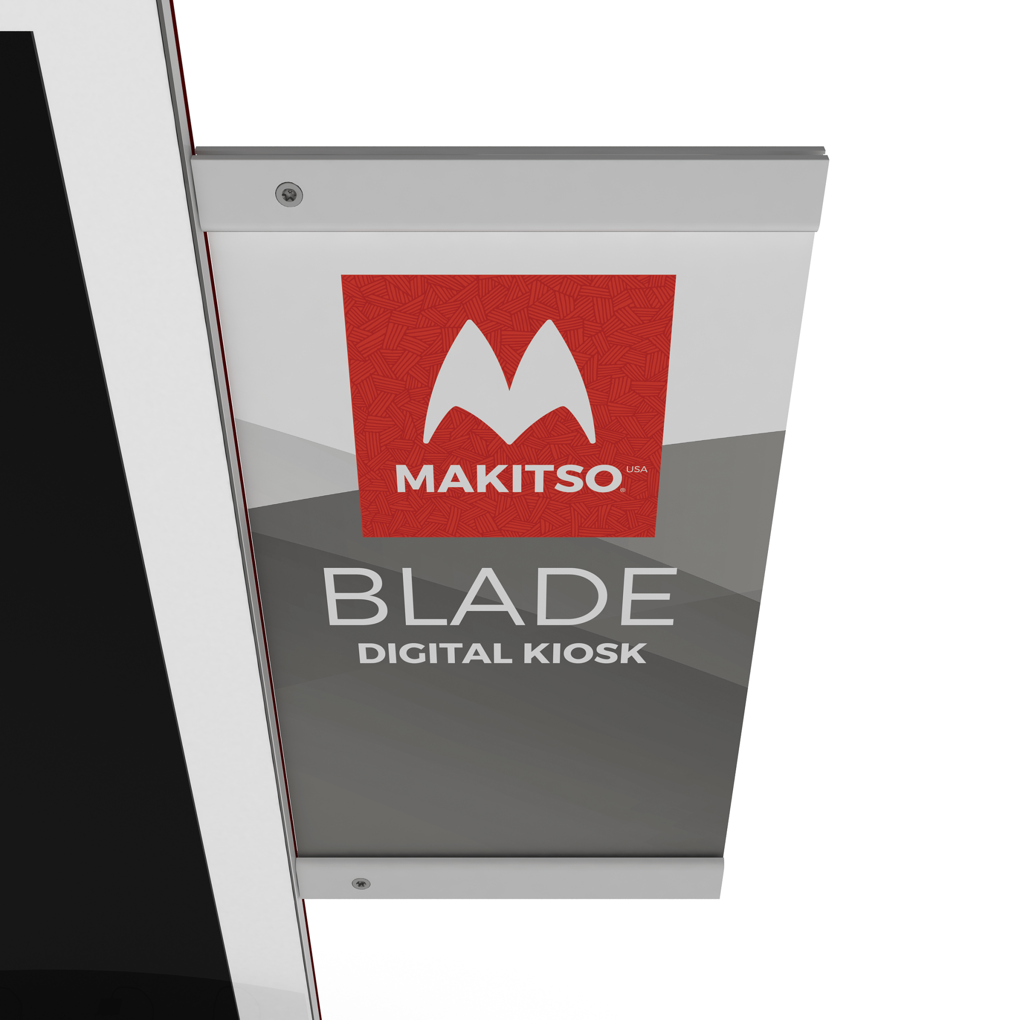 Makitso® Blade Side Bar with Banner Print - Blitz Sign & Displays