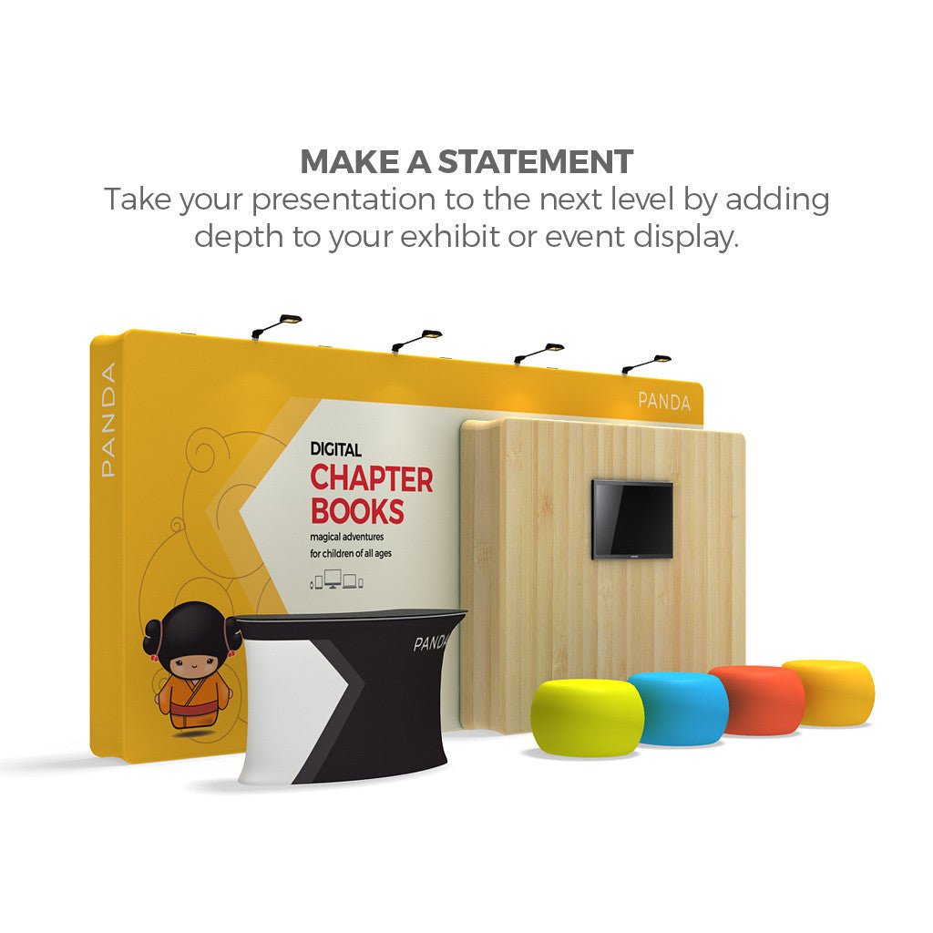 Monolith 15ft Display Wall / 15ft x 10ft - Blitz Sign & Displays