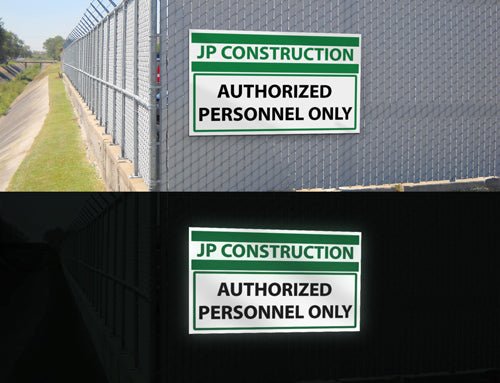 Reflective Aluminum Sandwich Board - $9.49 per sq ft - Blitz Sign & Displays