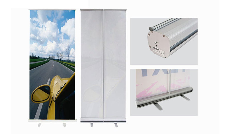Standard Retractable Hardware Only 24"x81" - Blitz Sign & Displays