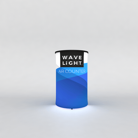 WaveLight® Air Backlit Inflatable Counter - Circular - Blitz Sign & Displays