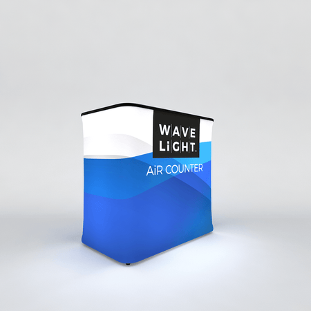 WaveLight® Air Backlit Inflatable Counter - Rectangular - Blitz Sign & Displays