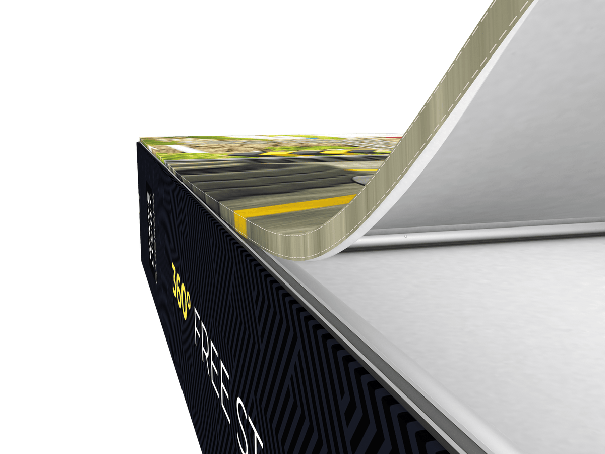 WaveLight® Casonara SEG Light Box Display - 6ft x 8ft - Blitz Sign & Displays