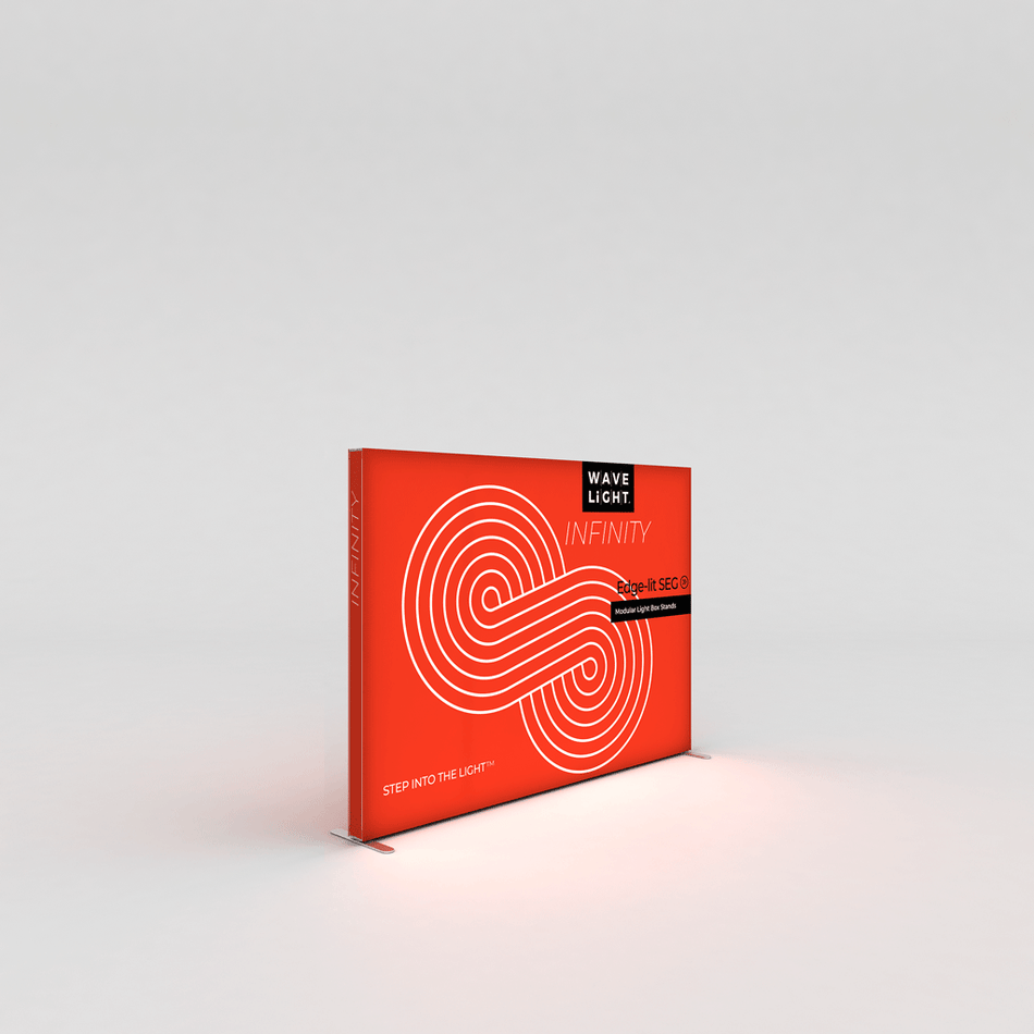 WaveLight® Infinity LED Light Box Display Stand - 2000XS 6.5ftW x 4.5ftH (Double Sided) - Blitz Sign & Displays