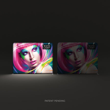 WaveLight® LED Backlit Display - 10ft - Blitz Sign & Displays