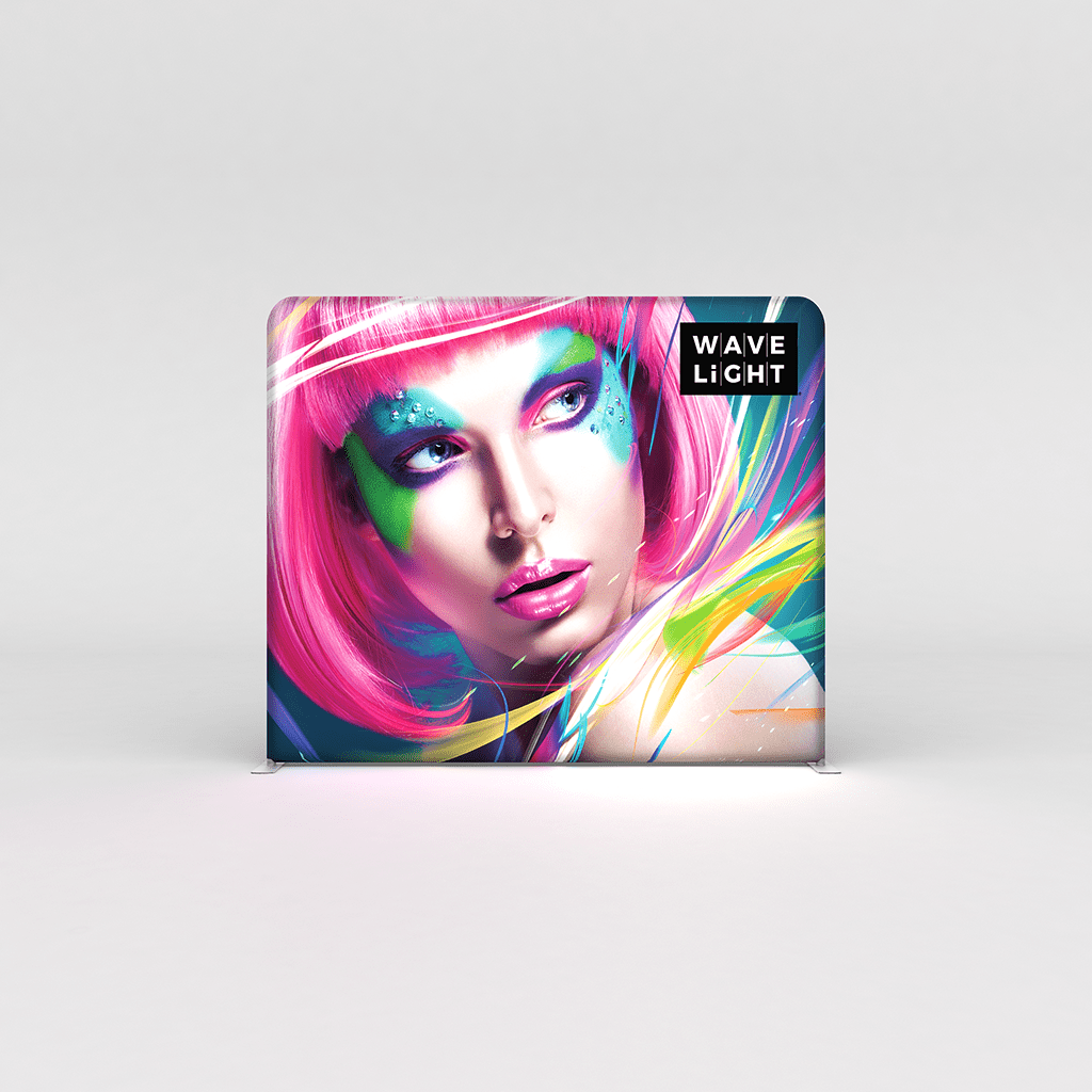 WaveLight® LED Backlit Display - 10ft - Blitz Sign & Displays
