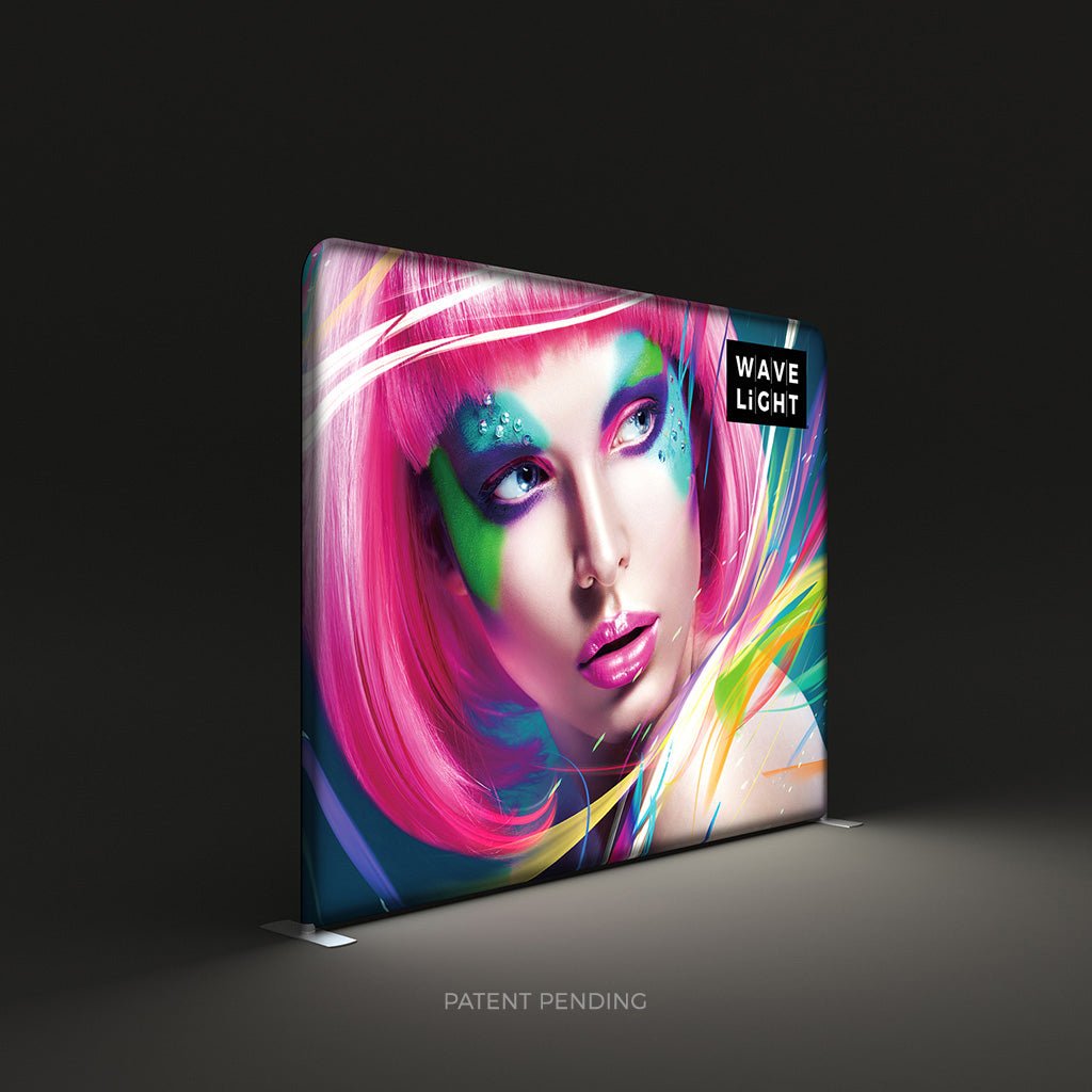 WaveLight® LED Backlit Display - 10ft - Blitz Sign & Displays