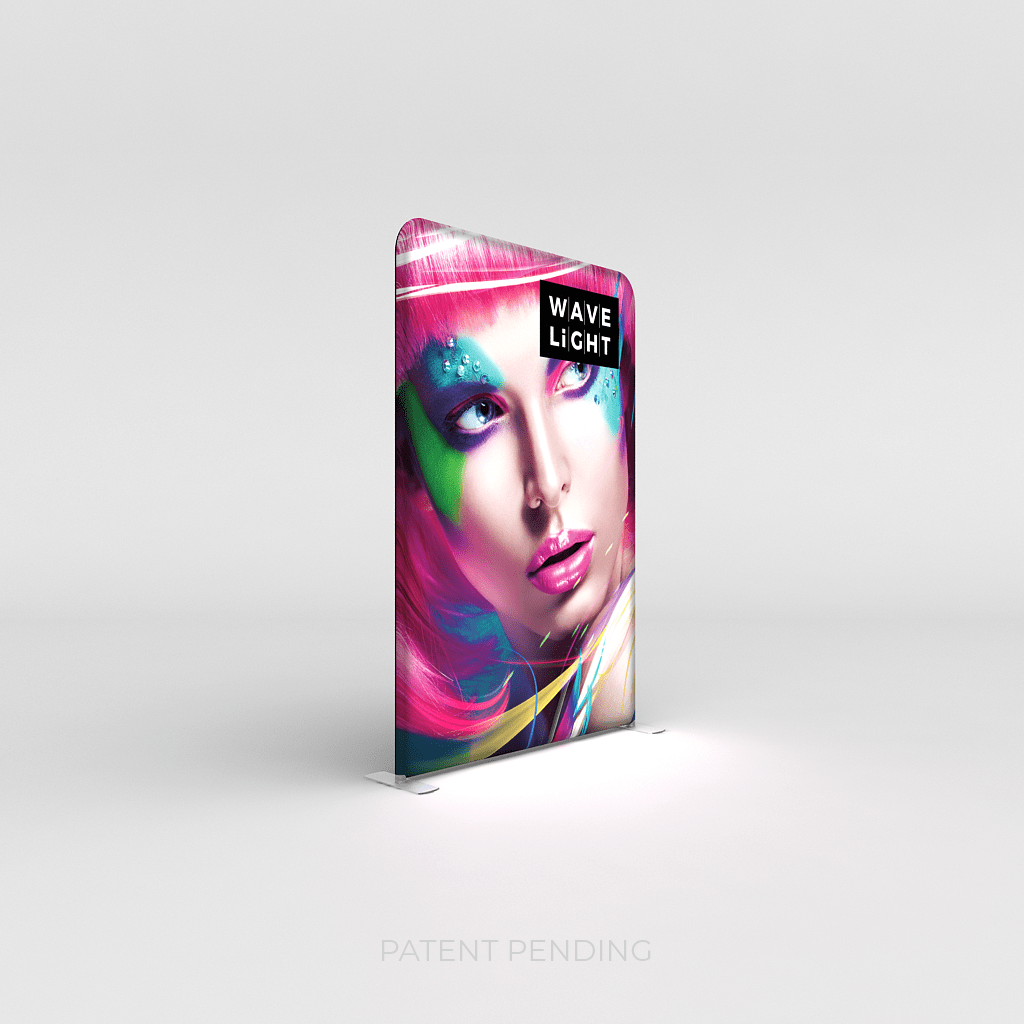 WaveLight® LED Backlit Display - 5ft - Blitz Sign & Displays