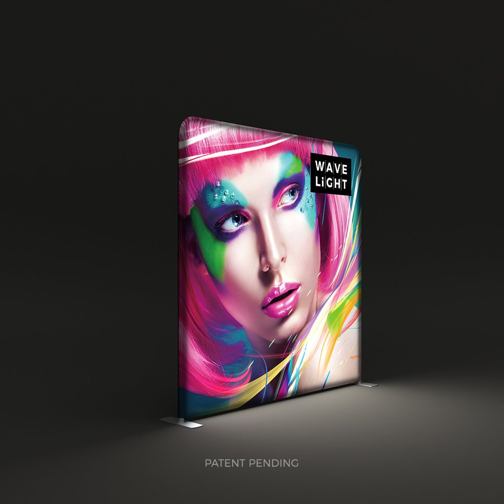 WaveLight® LED Backlit Display - 8ft - Blitz Sign & Displays