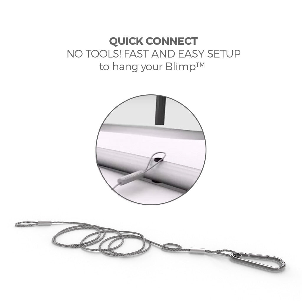 WaveLine® Blimp Trio Curved 10FT - Blitz Sign & Displays