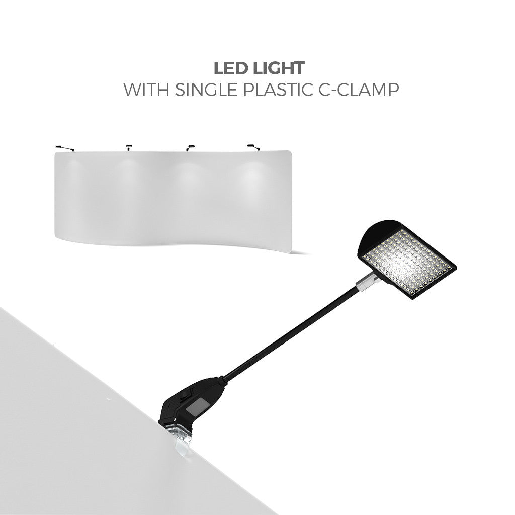 WaveLine® Display 20ft S - Curve - Blitz Sign & Displays