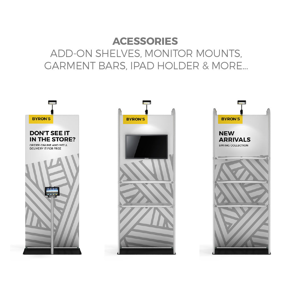 WaveLine® Merchandiser 10ftH - Blitz Sign & Displays