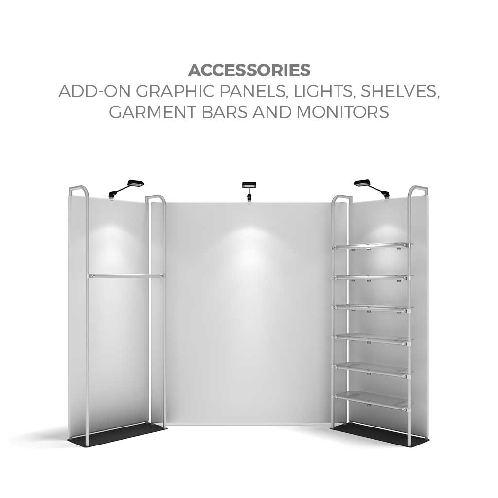 WaveLine® Merchandiser Kit 03 / 16ft - Blitz Sign & Displays