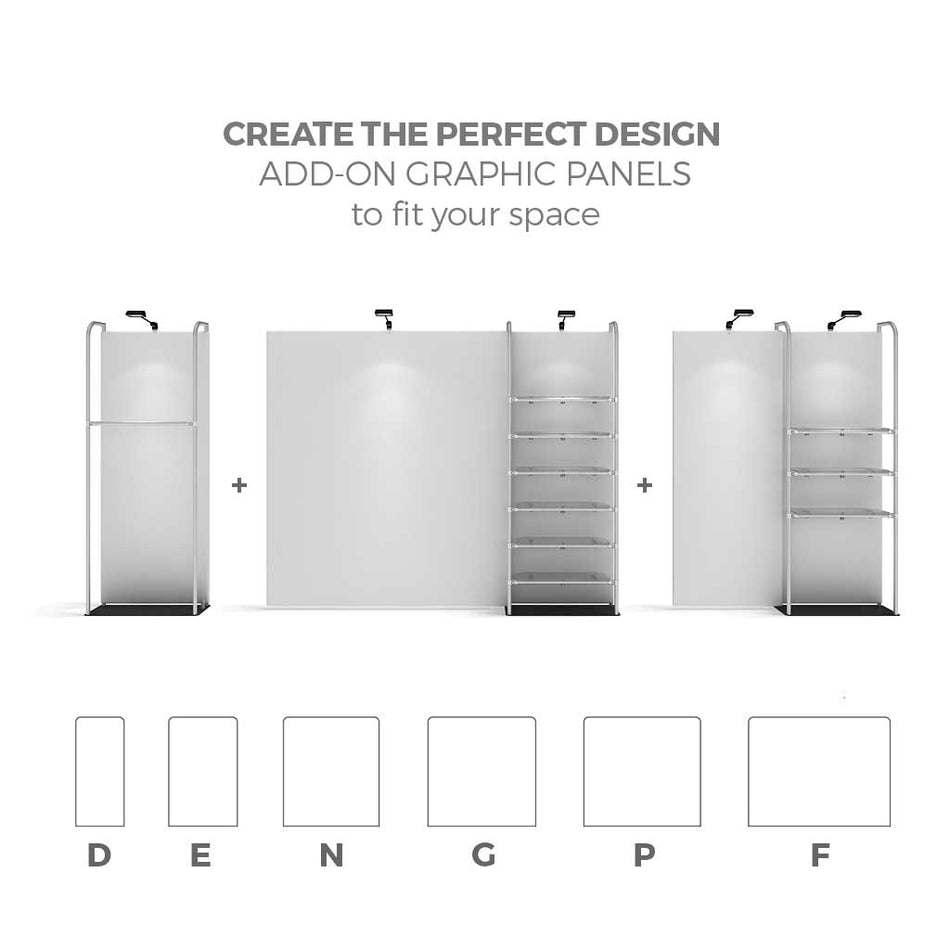WaveLine® Merchandiser Kit 04/ 20ft - Blitz Sign & Displays