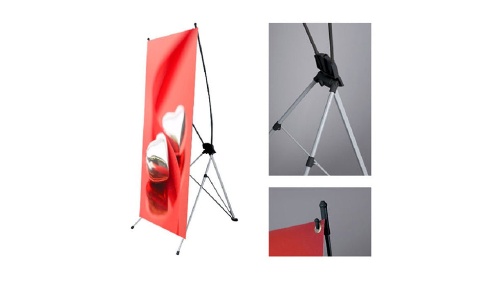 X - Stand Hardware Only 24"x63" - Blitz Sign & Displays